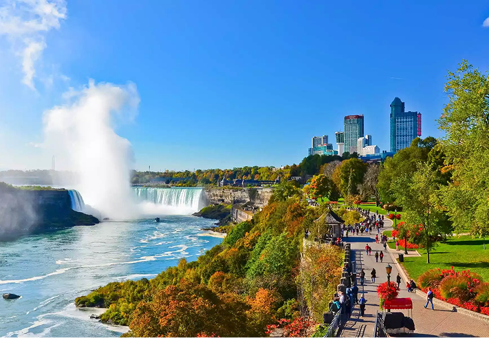 Niagara Falls city view